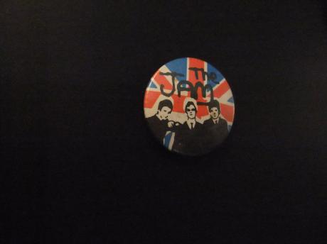 The Jam Britse punkband (Engelse vlag op achtergrond)